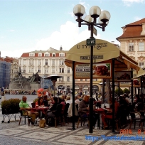 Historic Old Town Square (Staroměstské náměstí), Prague, Czech Republic