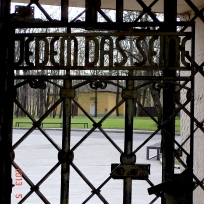 Entrance gate to Buchenwald