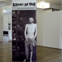 Photograph inside the Buchenwald Memorial museum
