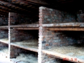 Sleeping quarters of brick