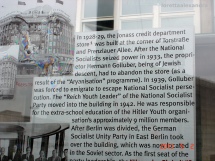 Posted outside Soho House, history of the Jonass department store, now Soho House.